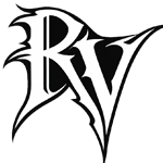 RV monogram logo